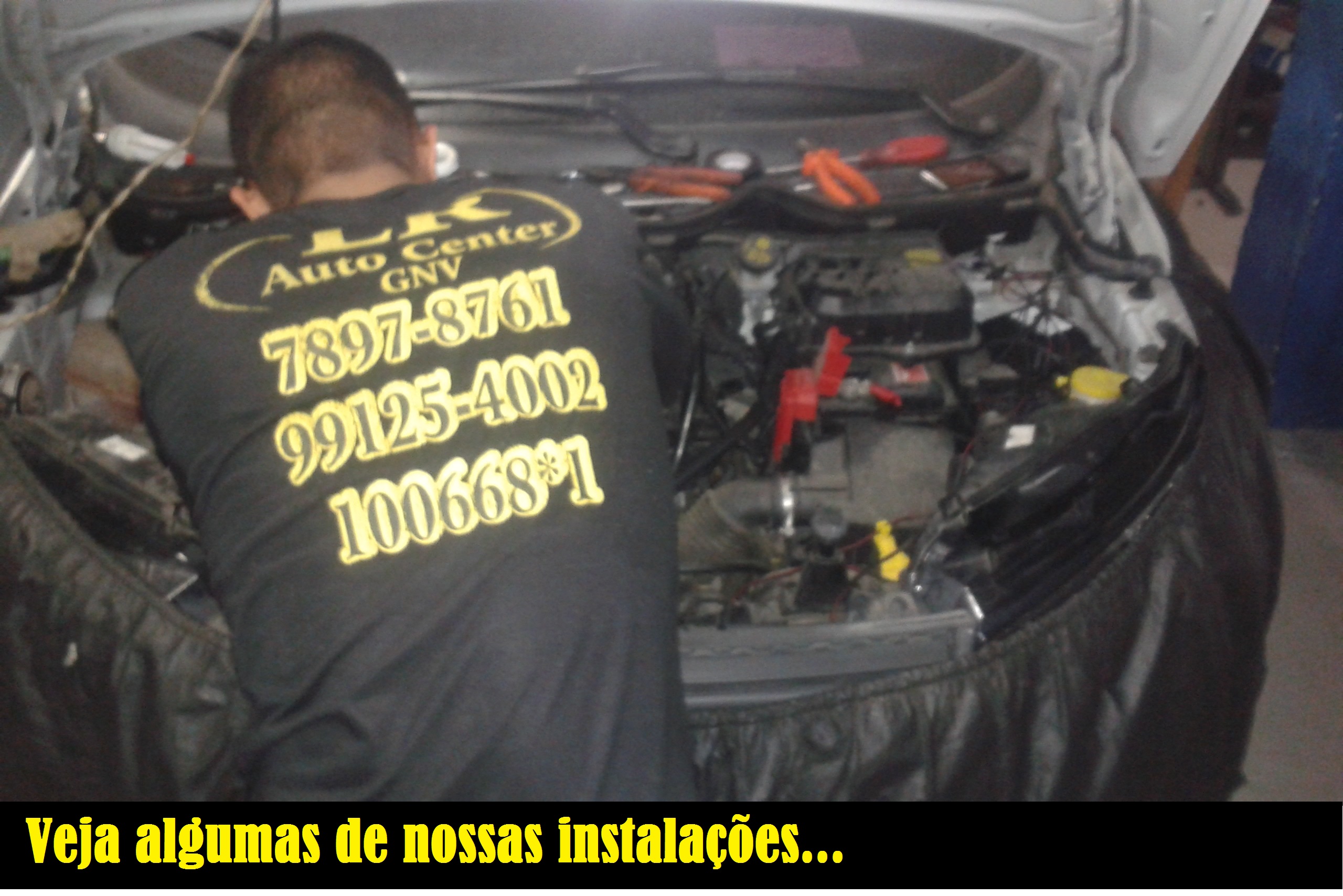 INSTALAÇÃO KIT GNV